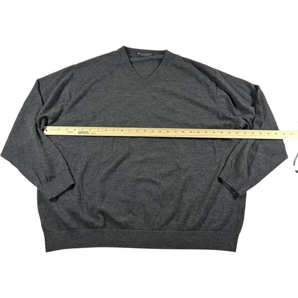 Hart Schaffner Marx - Extra Fine Merino Wool - Men's Pullover Sweater Size: 3XB - Picture 6 of 9